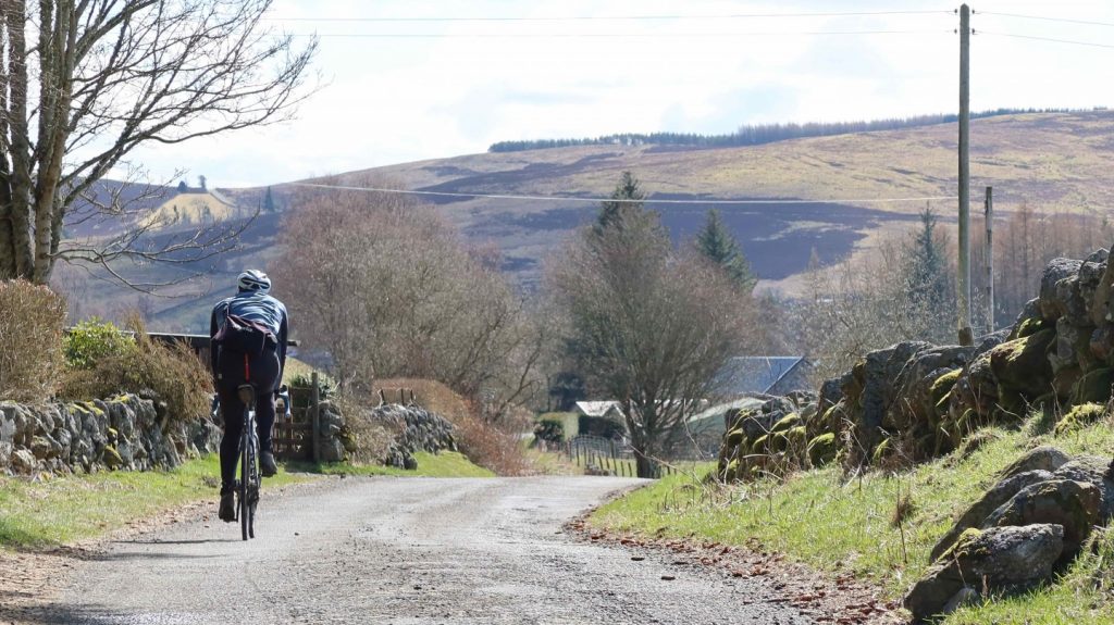 An easy loop suitable for most bikes through the spectacular scenery of one of the Ecomuseum’s loveliest glens - Glenisla.